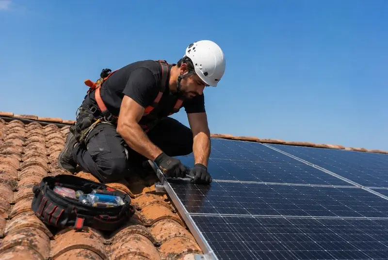 Maintenance et monitoring de panneaux solaires à Ferrals-les-Corbières